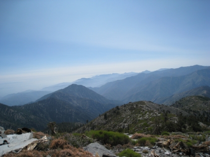 The view from the top of Pine Mtn.