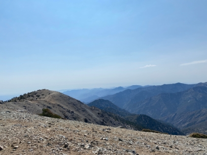 West Baldy and Iron Mtn.