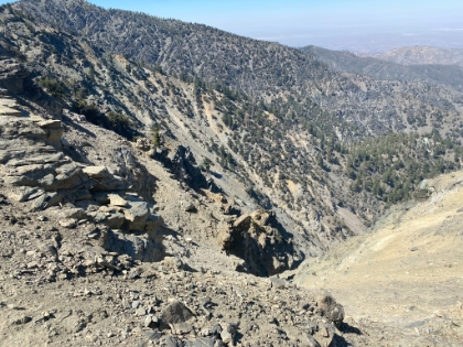 Slip and you die. Period.