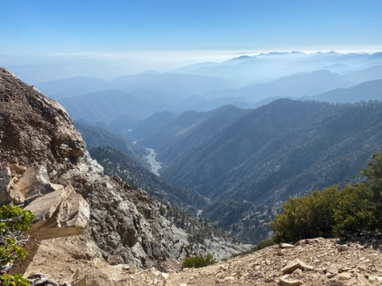 Canyon of the East Fork, as deep as the Grand Canyon.
