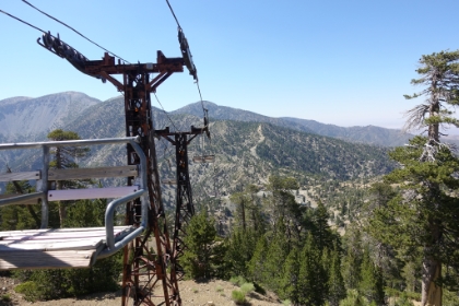 It sure would be easier to take the lift straight down to the notch!