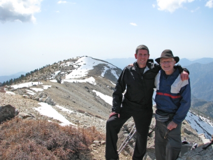 Family picture on the summit.