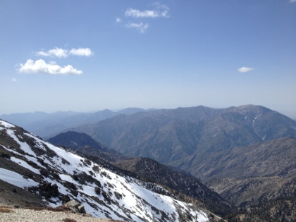 View from the summit.