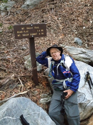 Made it! A surprisingly tough trail, but rewarding like usual.