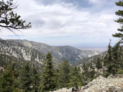 Some nice views on the way up.