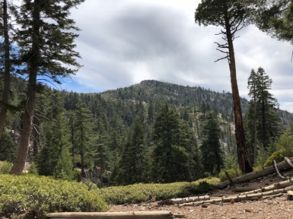 A look at what you would think would be Ontario Peak.
