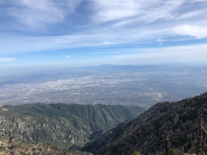 Santiago and the urban sprawl.