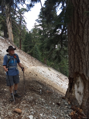 Some nice narrow traverses.