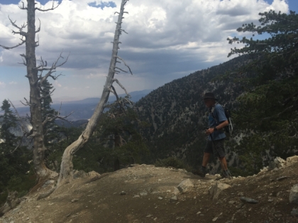 Awesome trail up here.