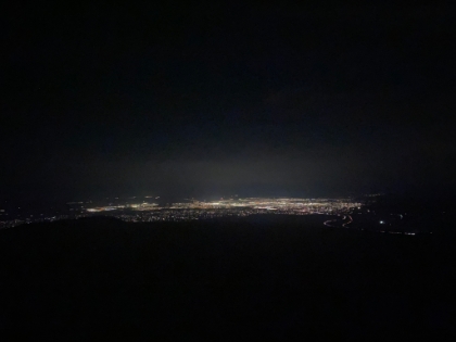 Looking out the other side to the Northeast.