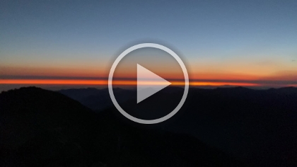 360 view as it's time to head down.