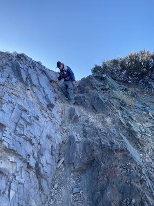 More super technical descent.