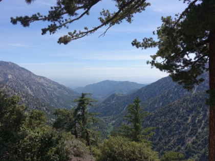 One last view of the valley below.