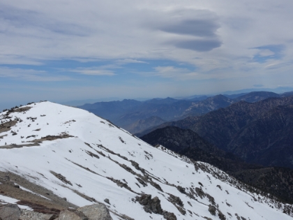 West Baldy and Iron Mountain below.
