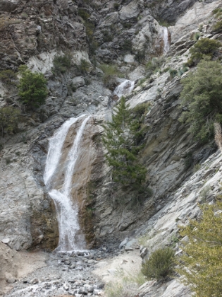 I really wanted to get down to the base of the falls since this was more water than I've seen here before.