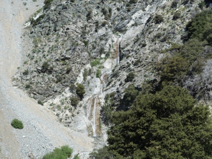 Heading out past San Antonio Falls.