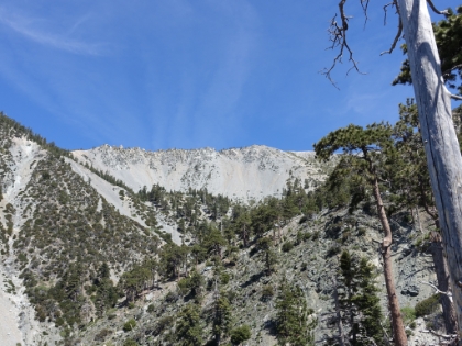 Hard to believe that ridgeline is still a couple thousand feet up.