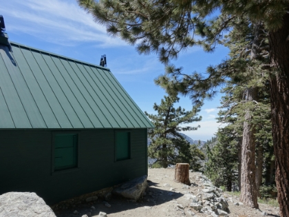 Made it to the Ski Hut.