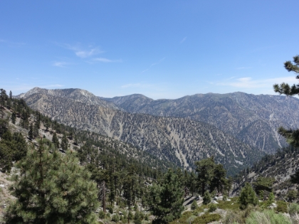 The view from the steps of the hut. Not bad. Must be amazing in the winter.