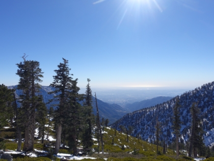 The view the other direction down the valley.