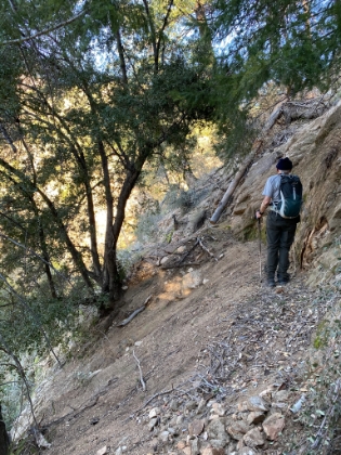 Another "don't slip here" spot.