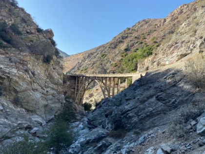 It's actually a pretty nice bridge all considering.