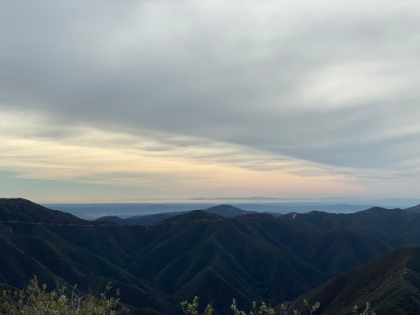 One of the clearer days I've seen in a long time. Fantastic ocean views all day.