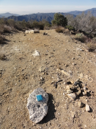The helicopter rescue pad on the way up the trail. I can never decide whether or not it's reassuing that it's here.