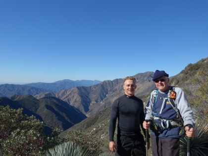Made it to Coldwater Saddle at around 4,500'. The trail up to this point is just a warmup for what's to come.