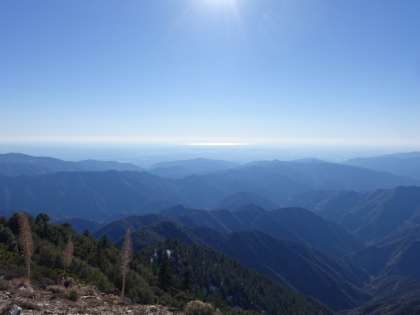 The sun reflecting off the ocean is pretty amazing. You can't tell in the picture, but you can actually see ships on the water!