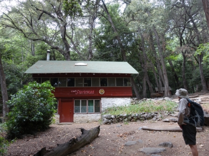 Made it to Camp Sturtevant, a historic spot along the trail.