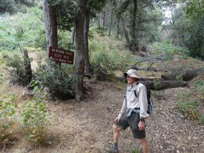 Made it to Newcomb Pass and the junction with the Rim Trail. In my opinion, one of the best, practically unused, trails in all of SoCal.