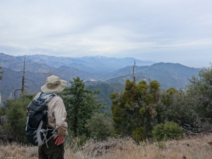 Almost to the summit. This is one of my favorite views in the area. You can see all the way to Baldy, Gorgonio, and San Jacinto on a clear day.