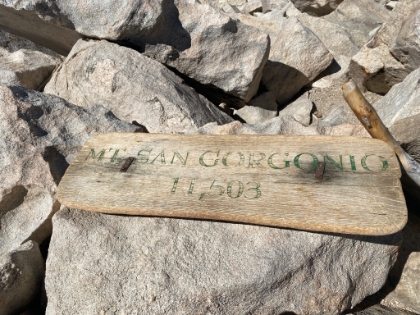 Made it! I had the summit to myself.