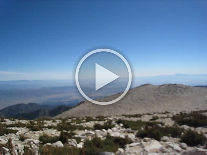 Another 360 degree summit video for my collection. Conditions are perfect on top, warm and no wind. We end-up staying for nearly an hour, which means it's now after 4:00pm, and it's becoming clear that we will probably be needing the headlamp before the day is done.