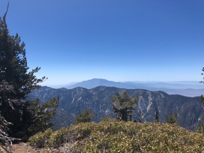 Nice view of San Jacinto from the top.