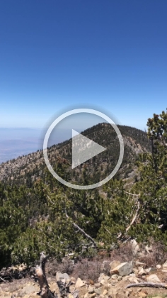 360 view from East San Bernadino Peak.