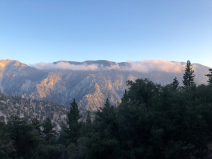 Getting close to sunset and I still have quite a ways to go.