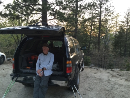 We made good time coming down and are back to the car by 7:30pm where Dad had a cold one waiting. Another great day on the trail!