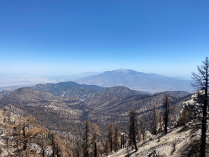 Almost the entire valley down the other side of the ridge is blackened :(