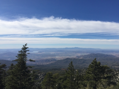 Some really expansive views. Probably even more so than Tahquitz Peak. I can see why this is a good fire watchtower spot.