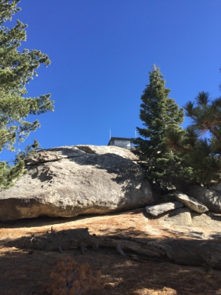 First sight of the tower.