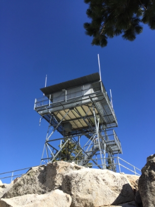 Not quite as old and quaint as the Tahquitz watchtower but a little taller.