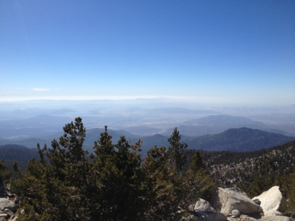 View from the summit.