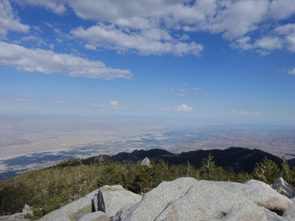 Palm Springs and cities to the North. Hard to believe the C2C route starts from all the way down there.