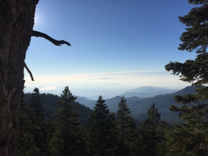 Some great Diamond Valley Lake views from Fuller Ridge.