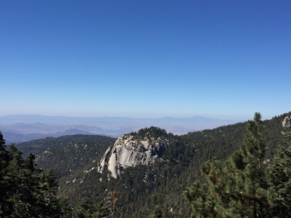 Nice views as the elevation increases.