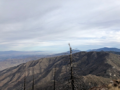 The view the other direction towards the Salton Sea.