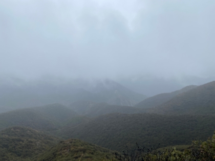 These were the views for most of the day. I loved it. They created a great ambiance and gave the day a little bit more of an adventurous feel.