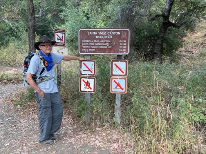 An early Fall '20 trip back to Santa Ynez with Dad. It was much drier than the last couple times I was here, but always a favorite trail regardless.